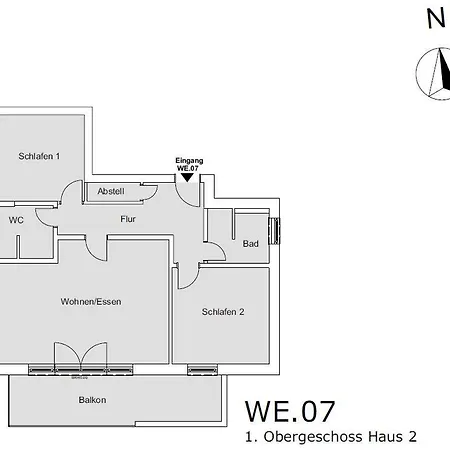 Die Haffhaeuser Ferienwohnung Vii Garz (Usedom)